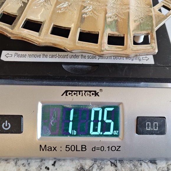 Vintage Godinger Silver 1992 Teapot Trivet Book Motif Silverplate Kitchen Decor - Picture 8 of 8